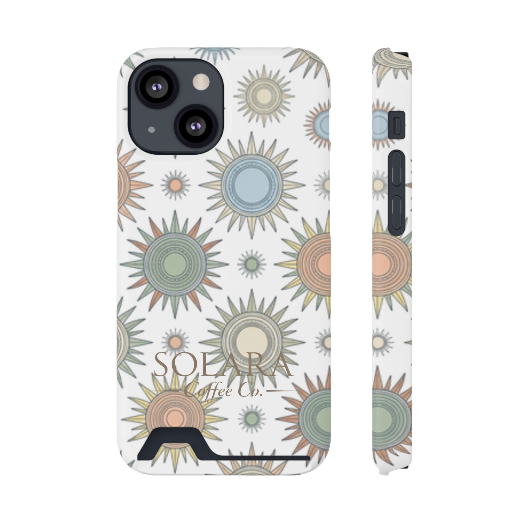Sunburst Card Holder Phone Case