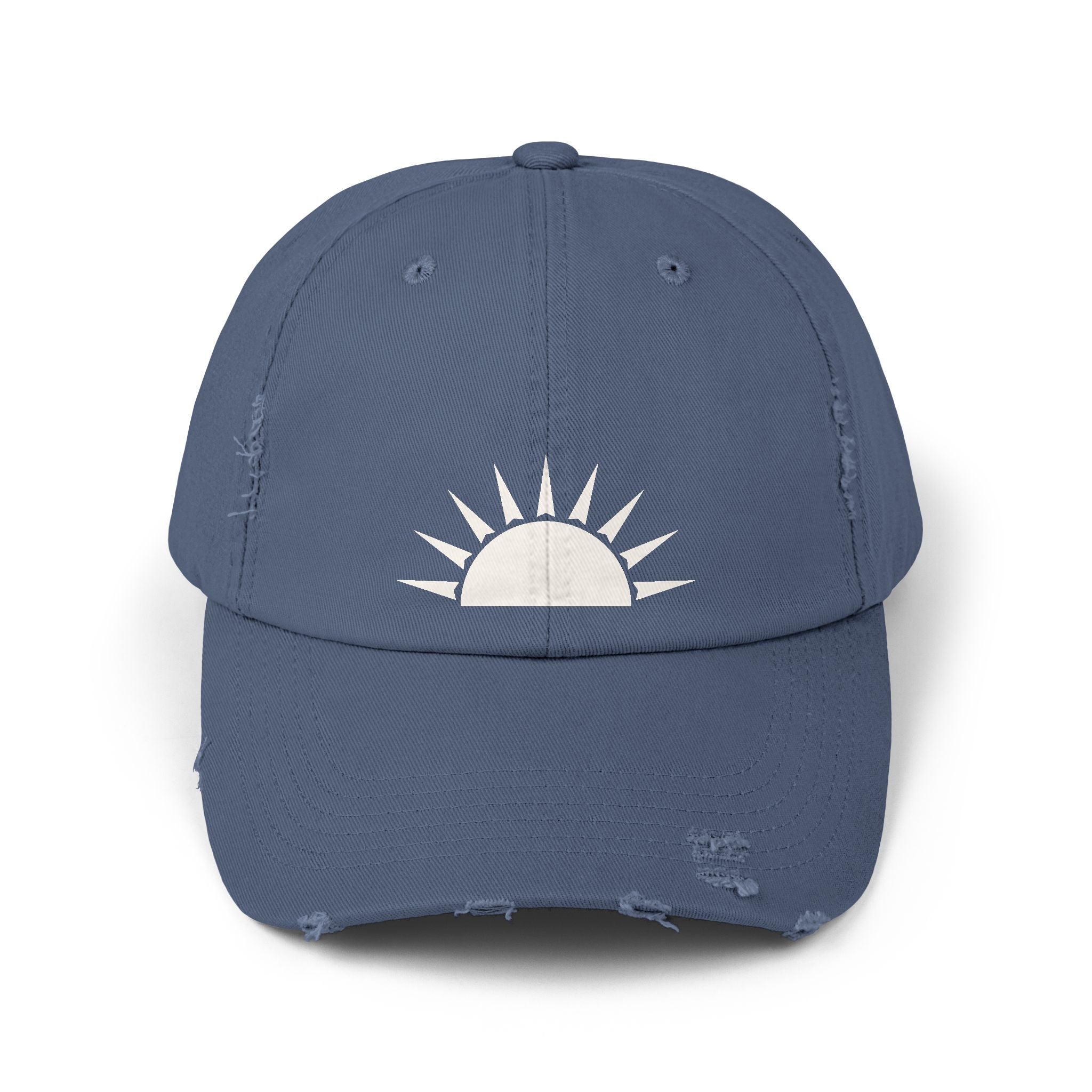 Distressed Sunrise Cap