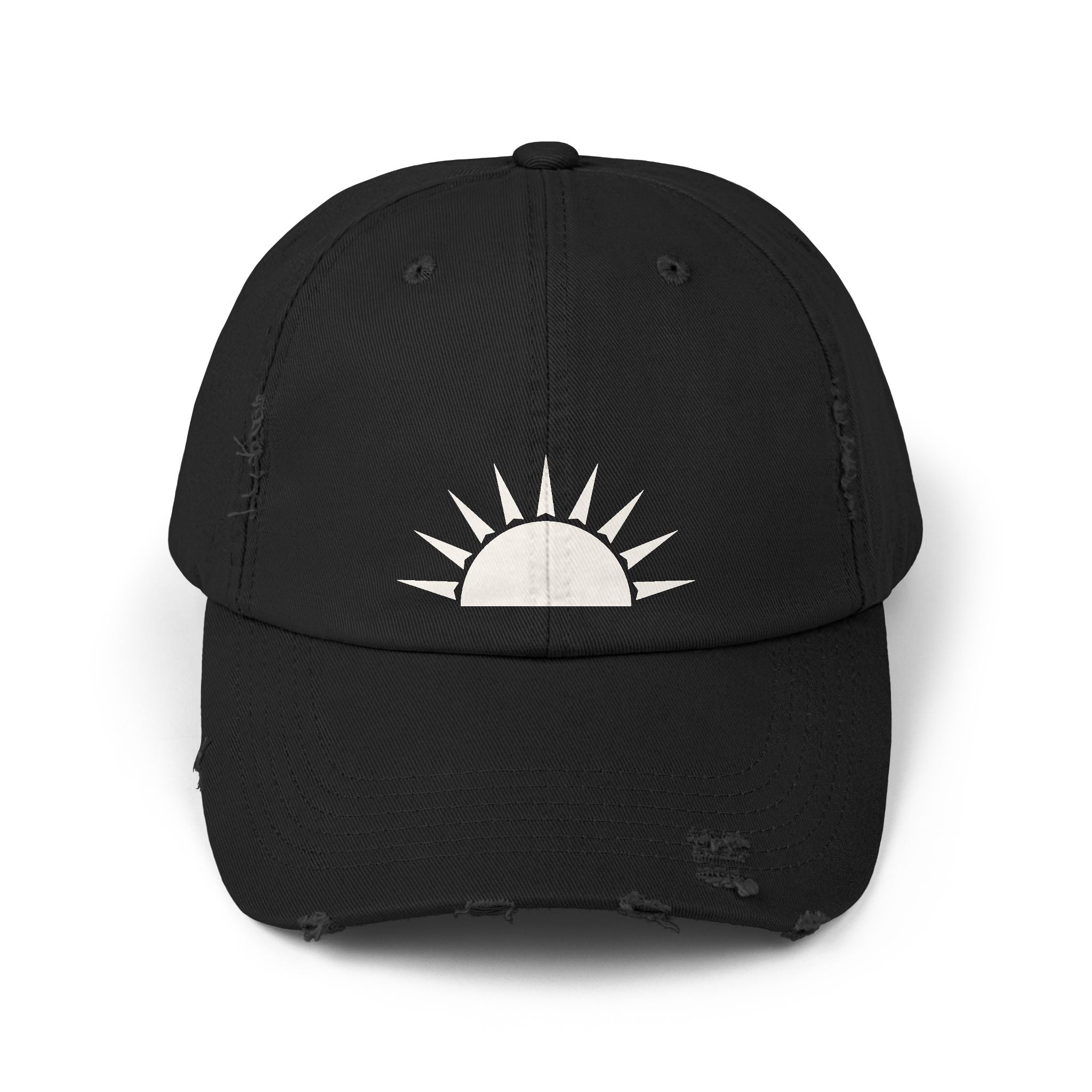 Distressed Sunrise Cap